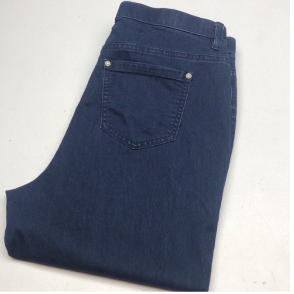 LIKE NEW NORTHERN REFLECTIONS HIGH-RISE ESSENTIAL SLIM CAPRIS 10/30x20 ⭐️